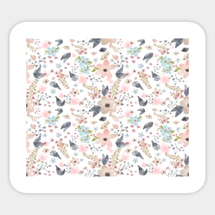 Daisy Floral Pattern Sticker